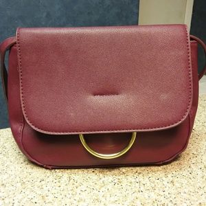 Charming Charlie Burgandy Purse